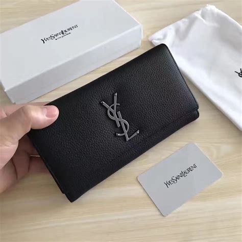 ysl female wallet|ysl handmade wallet.